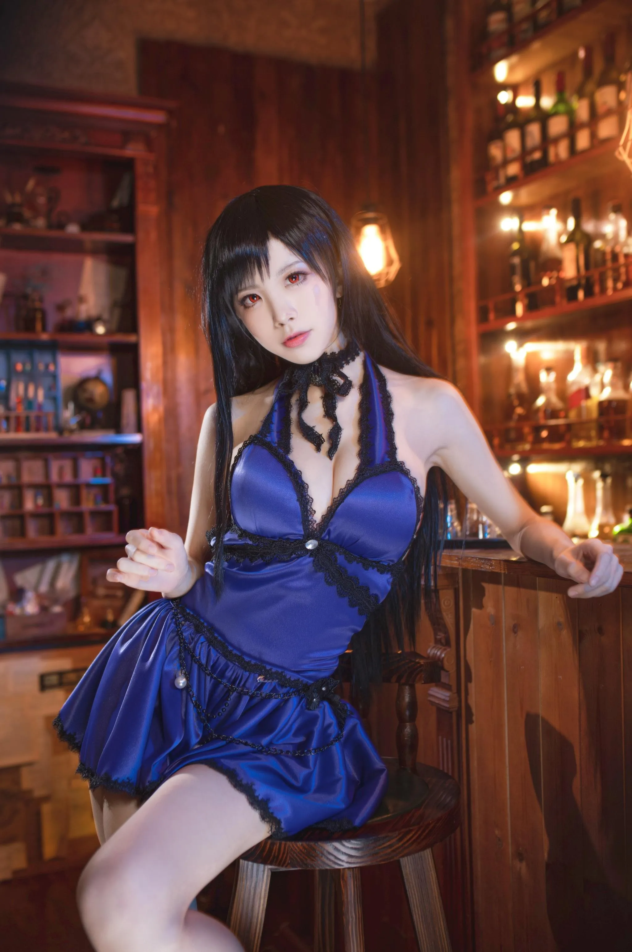 水淼Aqua – NO.43 蒂法旗袍和礼服 [40P]插图1